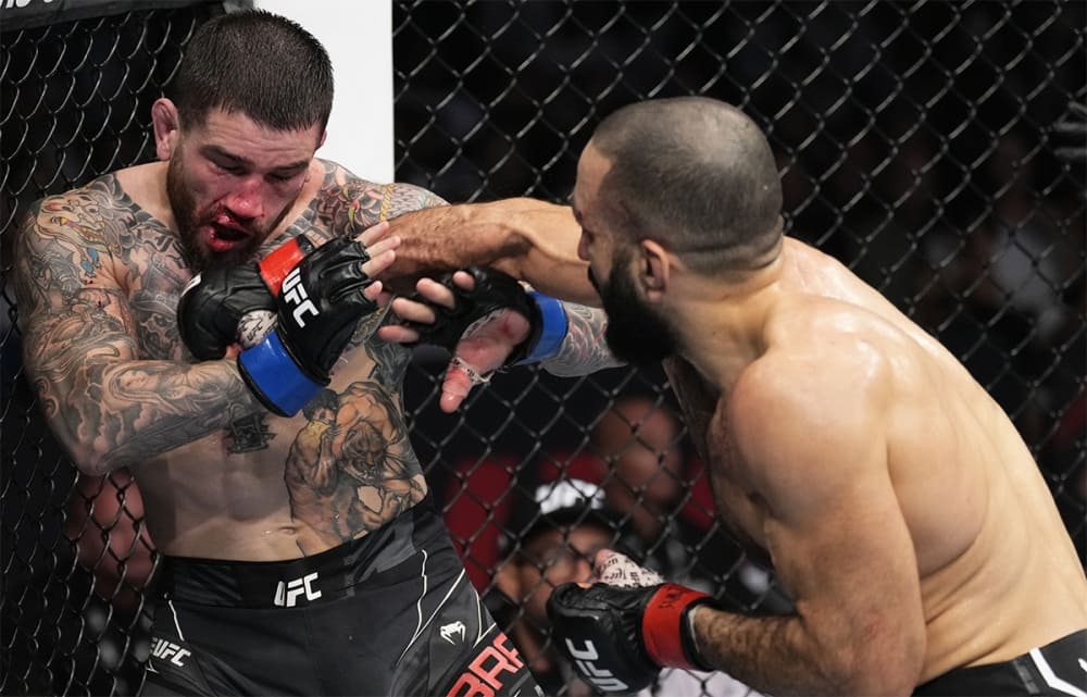 Belal Muhammad stoppt Sean Brady bei UFC 280