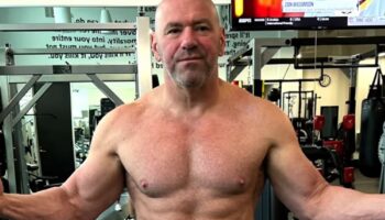 Dana White showed the current physical form