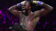 Deontay Wilder knocked out Robert Helenius in the first round