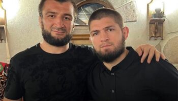 Khabib made a statement about the fight between his brother and Chimaev