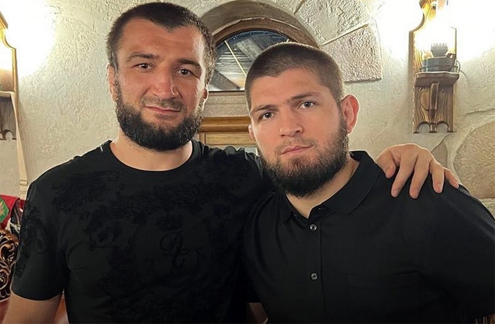Khabib made a statement about the fight between his brother and Chimaev