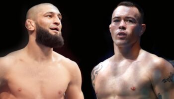 Named a new favorite in the fight between Khamzat Chimaev and Colby Covington