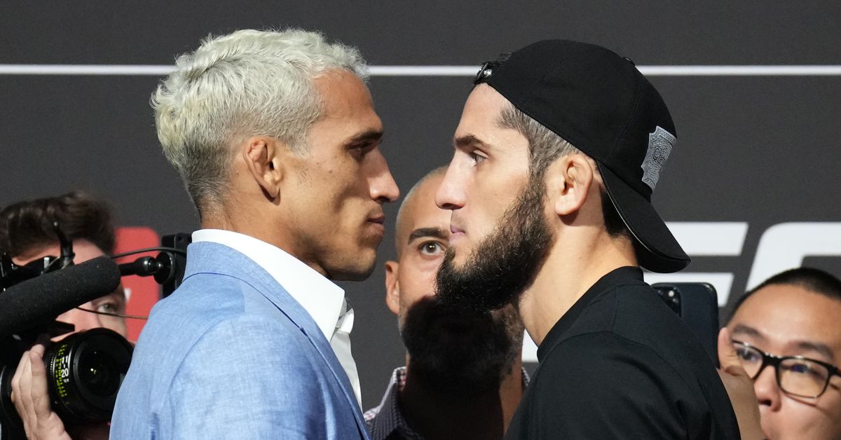 ufc-280-press-conference-staredown-video-charles-oliveira-islam-makhachev-jpg