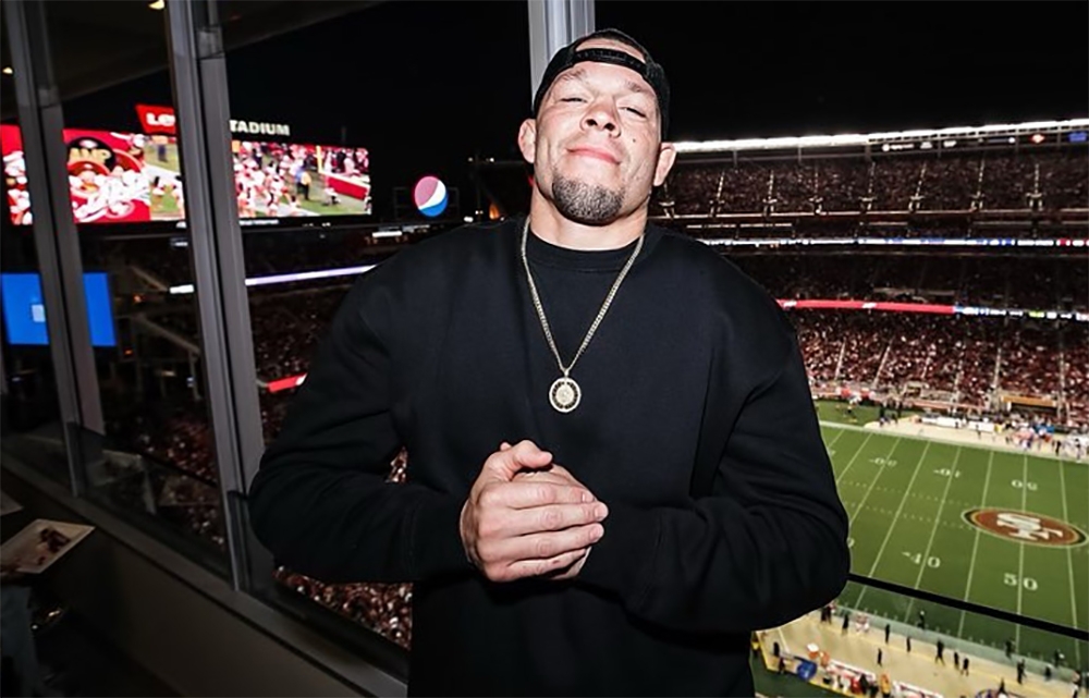 Nate Diaz se voltou para Islam Makhachev e Khamzat Chimaev