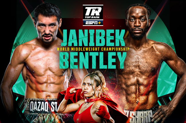 Zhanibek Alimkhanuly - Denzel Bentley: quando a luta pelo título mundial dos médios da WBO