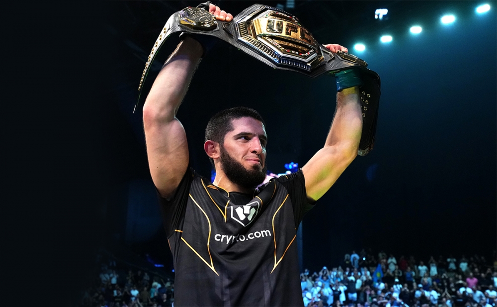 Islam Makhachev wurde der neue UFC-Champion im Leichtgewicht