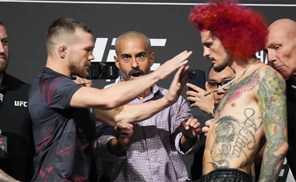 Petr Yan drängt Sean O'Malley beim UFC 280 Look Battle
