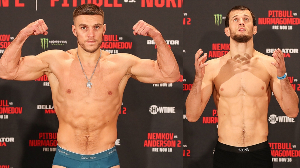 Nemkov och Nurmagomedov vägde framgångsrikt in på Bellator 288