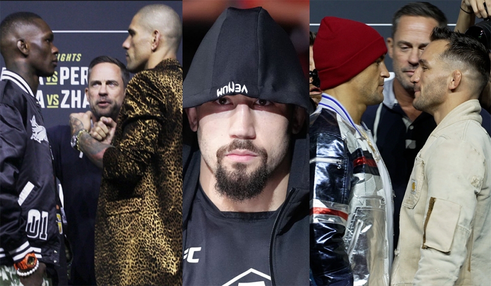 Whittaker dio una predicción para las peleas Adesanya-Pereira y Poirier-Chandler