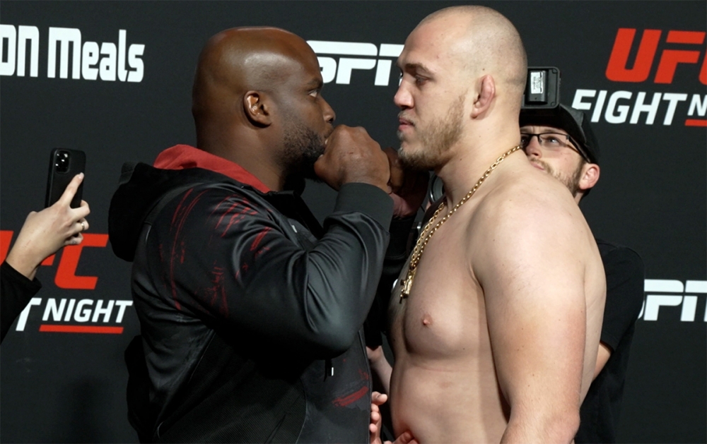 Wiegeergebnisse für die UFC Fight Night 215