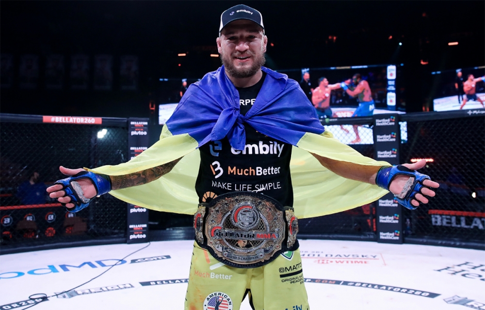 Campeão do Bellator da Ucrânia, Yaroslav Amosov volta ao cage