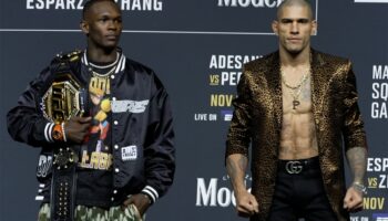 Israel Adesanya and Alex Pereira: words before the fight