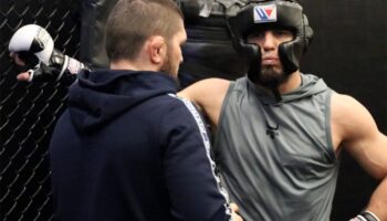 Makhachev turned to Khabib: “You are very tired of us”