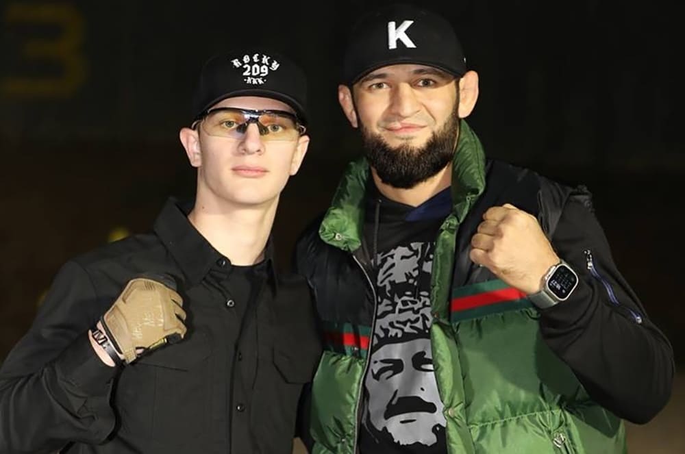 Khamzat Chimaev procurou o filho de Ramzan Kadyrov antes de sua estreia no MMA