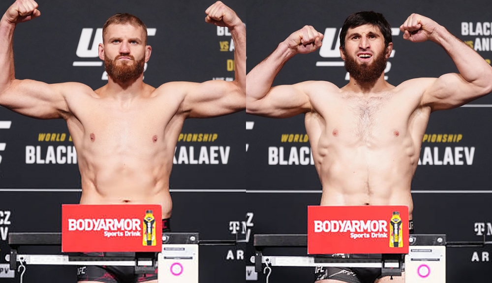 UFC 282 indvejningsresultater: Ankalaev og Blachowicz vægtede