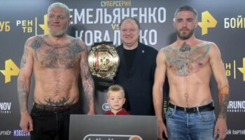 Emelianenko outweighed blogger Kovalenko by 26 kilograms