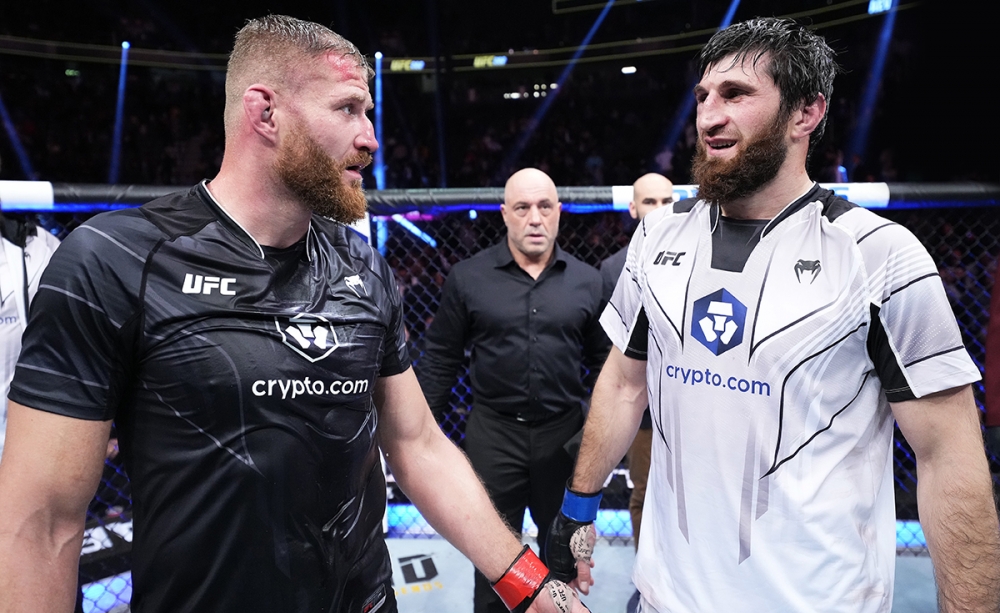 Jan Blachowicz reacted to the words of Magomed Ankalaev