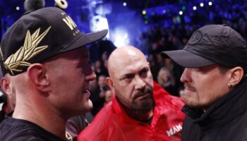 Named the date of the fight between Oleksandr Usyk and Tyson Fury