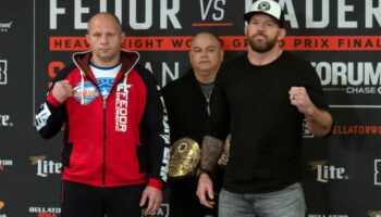 Named the favorite in the fight between Emelianenko and Bader