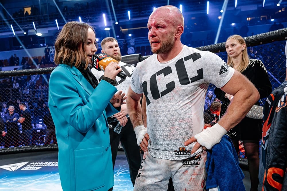 Shlemenko made a statement after losing to Ismailov