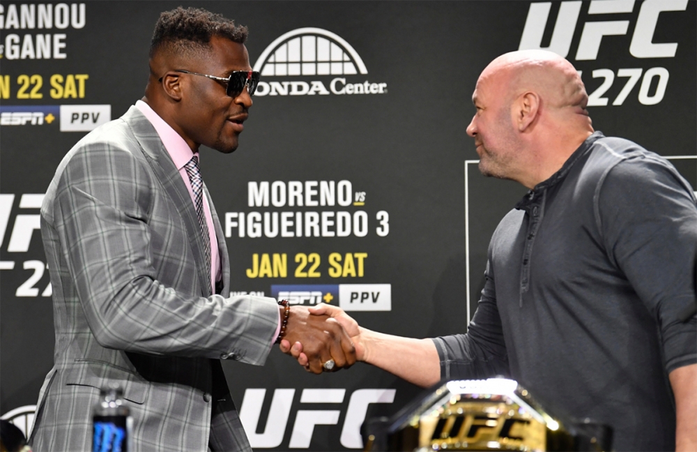 Presidente de UFC aclara situación con Francis Ngannou