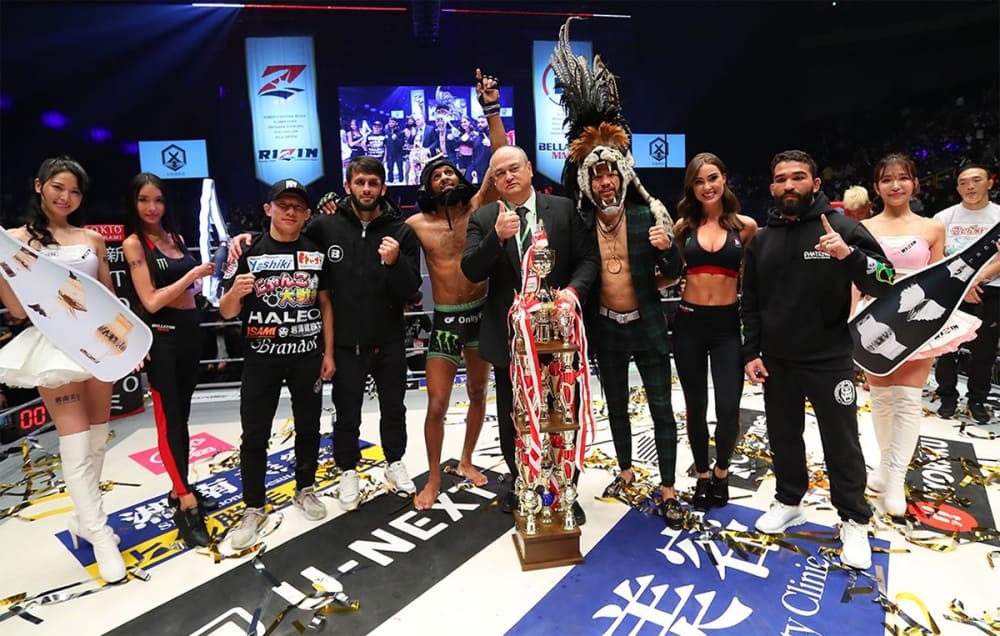 Bellator MMA-Kämpfer besiegen Rizin FF-Kämpfer in der Silvestershow