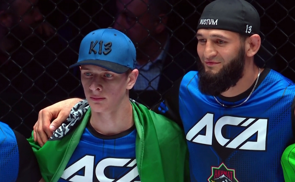 El hijo de Ramzan Kadyrov gana su primera pelea de MMA por nocaut