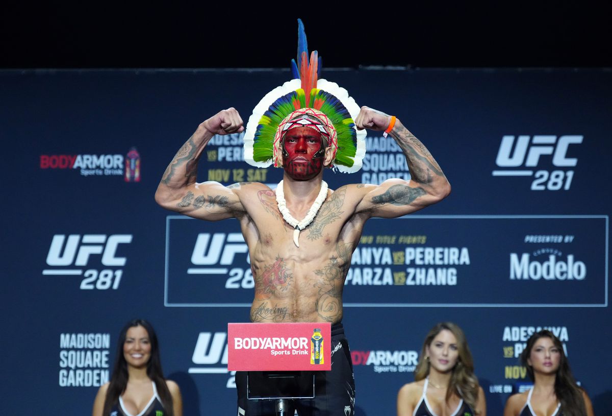 UFC 281 ceremoniel indvejning