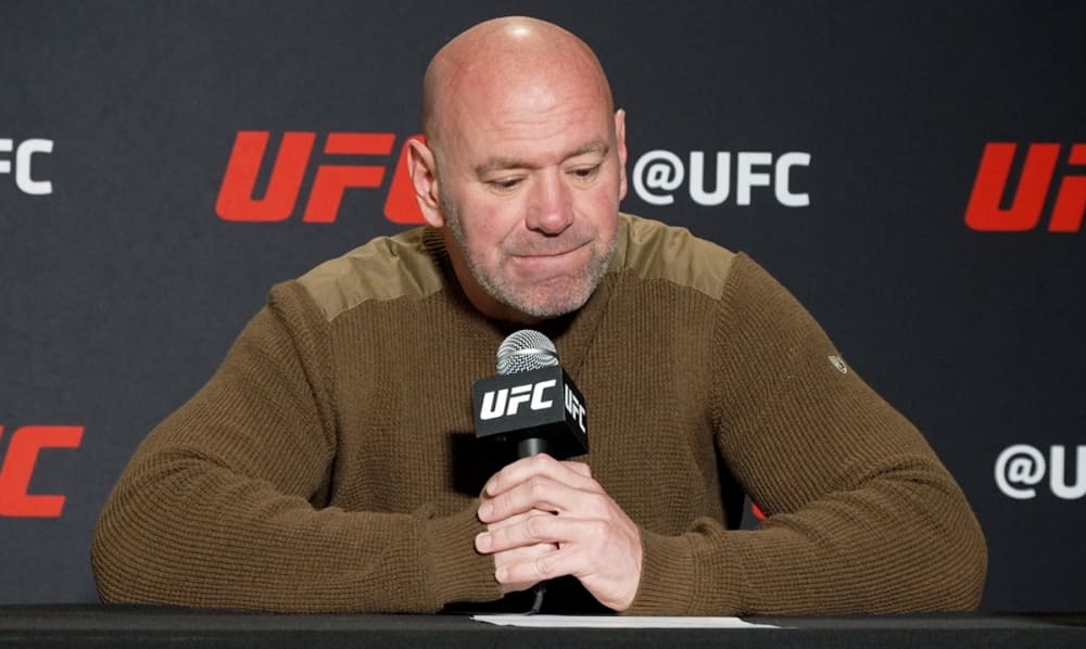 UFCの社長は、妻との戦いに対する彼の罰を呼びました