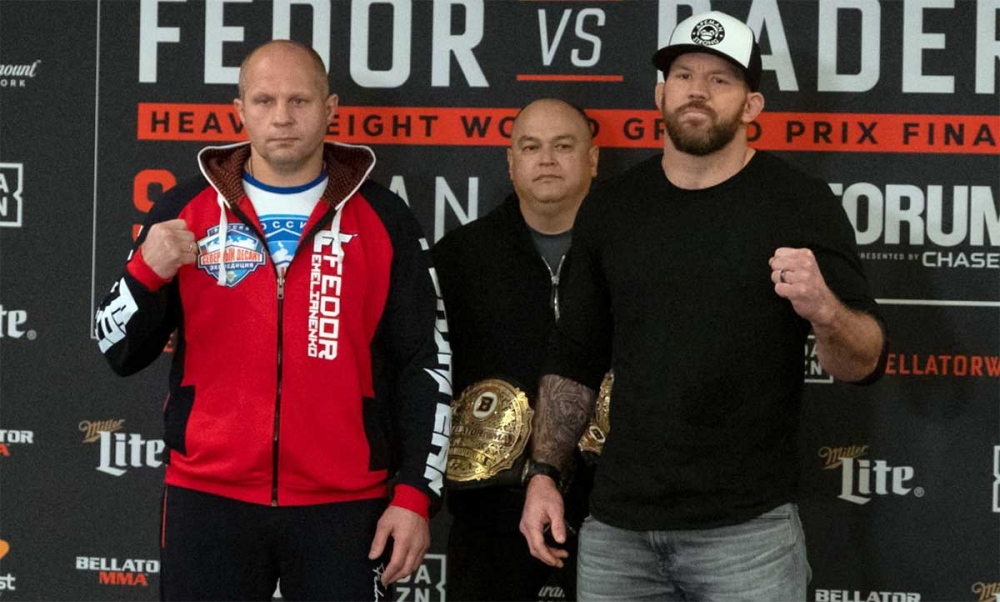 Fedor Emelianenko chega aos EUA para enfrentar Ryan Bader