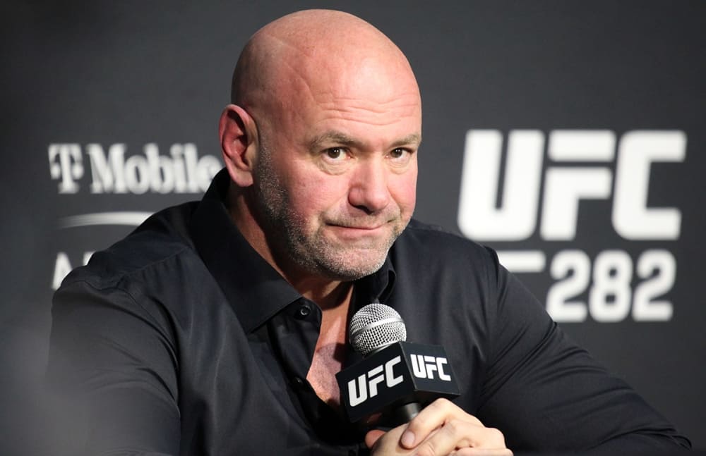 UFC-president slo sin kone på nyttårsfesten