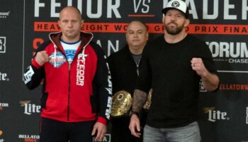 Fedor Emelianenko arrives in the US to fight Ryan Bader