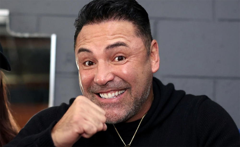 Oscar De La Hoya reacted to the fight between the President of the UFC with his wife