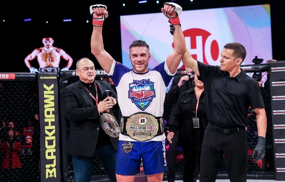 Vadim Nemkov signed a new contract with Bellator