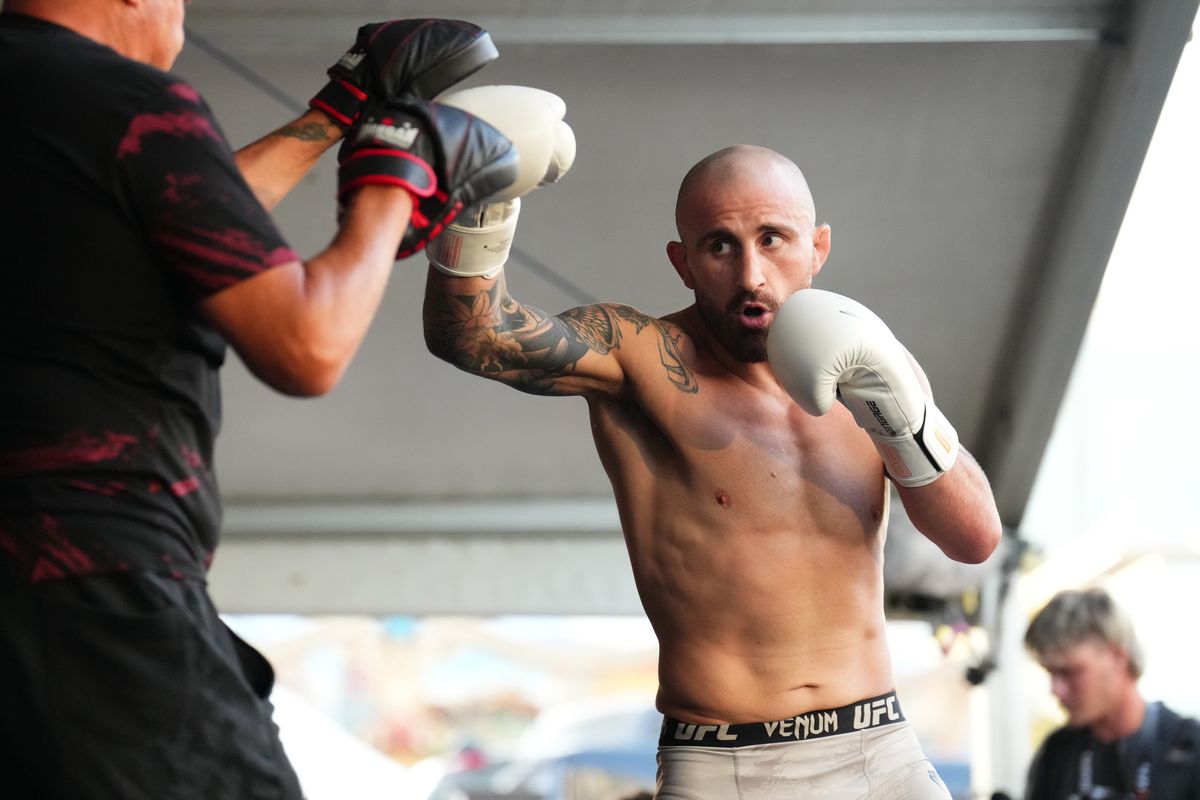 UFC 284: entrenamiento abierto