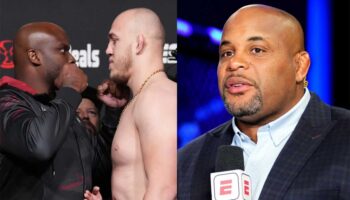 Daniel Cormier gave a prediction for the fight between Sergei Spivak and Derrick Lewis