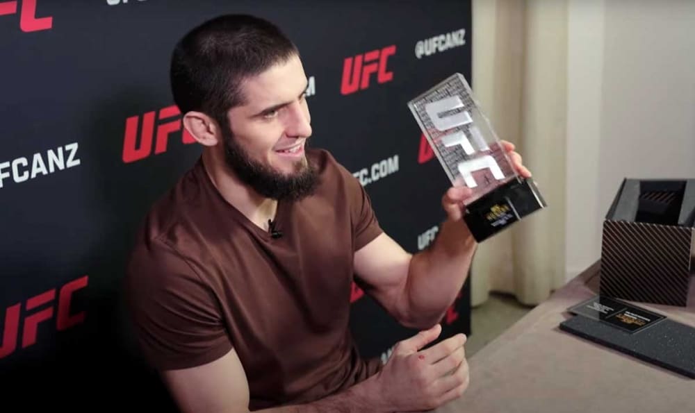 Islam Makhachev received a prestigious award from the UFC