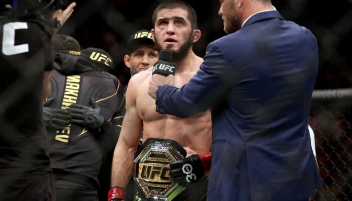 Islam Makhachev summed up the fight with Alex Volkanovski