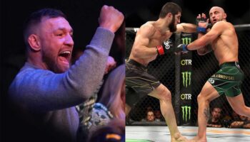 McGregor reacted unexpectedly to the fight between Makhachev and Volkanovski