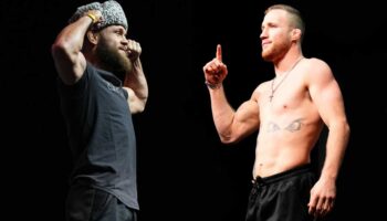 Named the favorite in the duel between Rafael Fiziev and Justin Gaethje