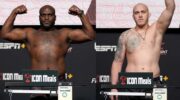 Weigh-In Results for UFC Fight Night 218