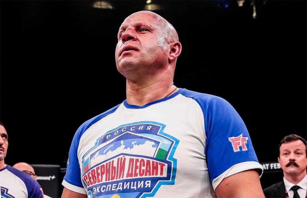 Fedor Emelianenko kallade orsakerna till nederlaget i kampen med Ryan Bader