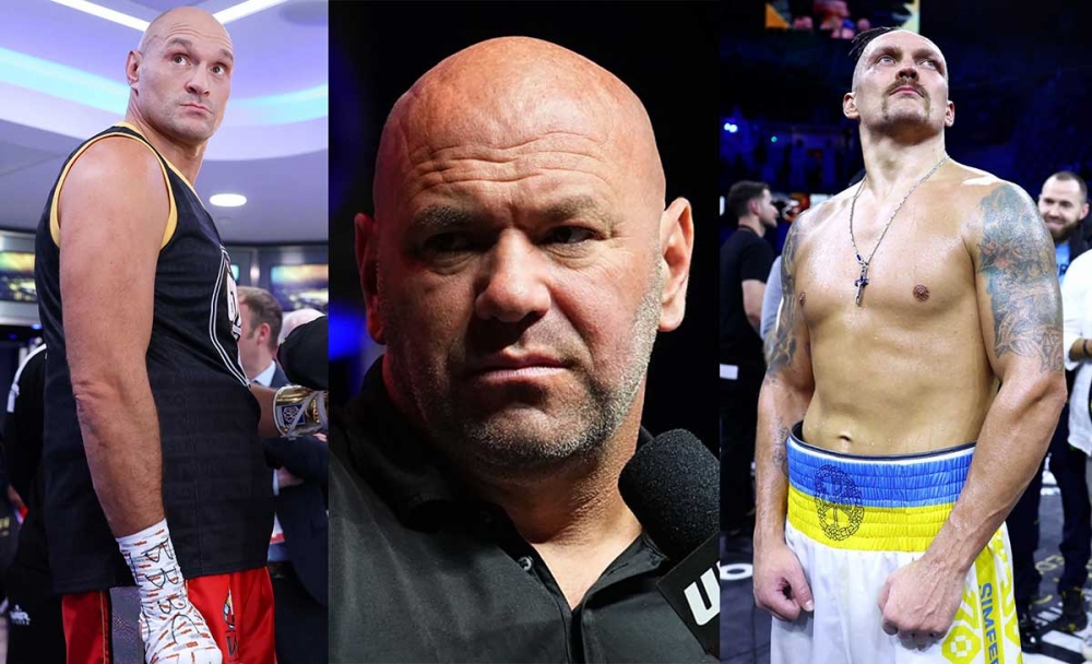 Presidente do UFC falou sobre a luta entre Oleksandr Usyk e Tyson Fury