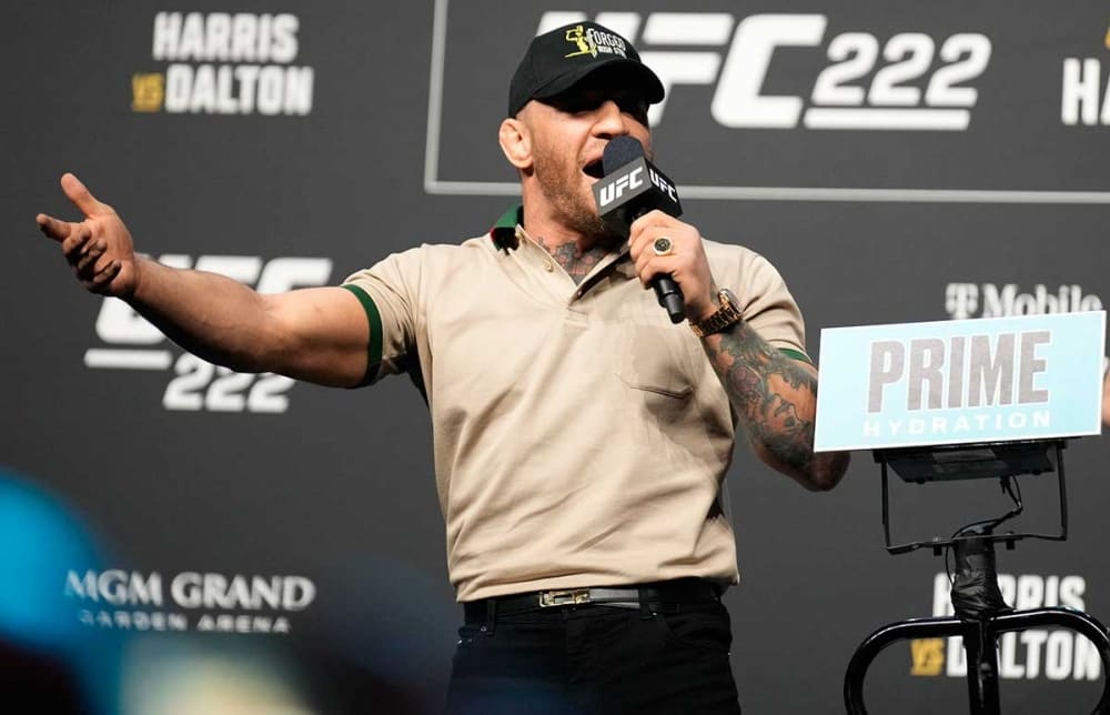 Conor McGregor plans to have two fights before the end of the year