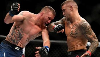 Named favorite in the rematch of Dustin Poirier and Justin Gaethje