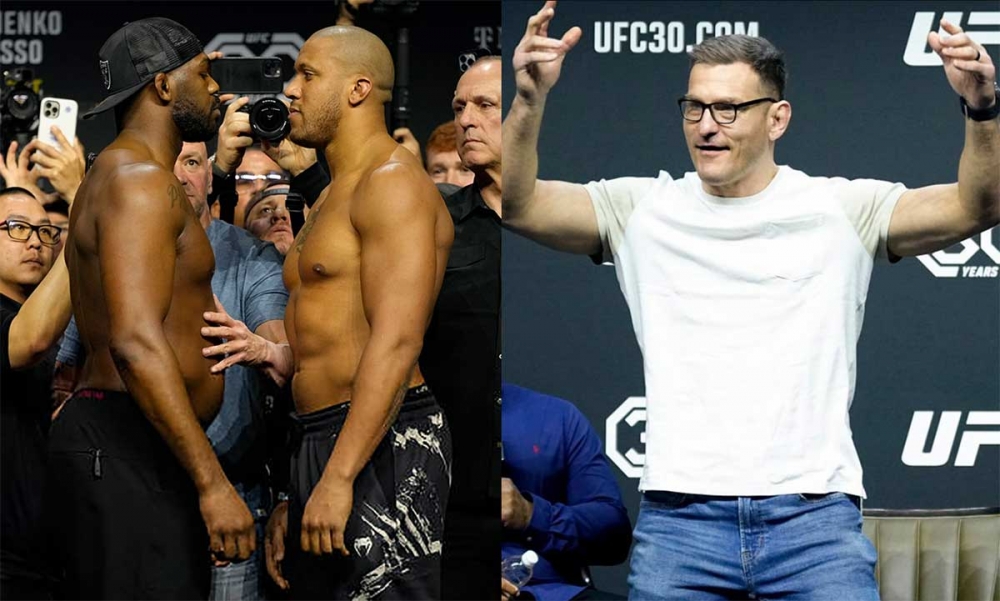 Stipe Miocic is waiting for the winner of the fight between Jon Jones and Cyril Gan