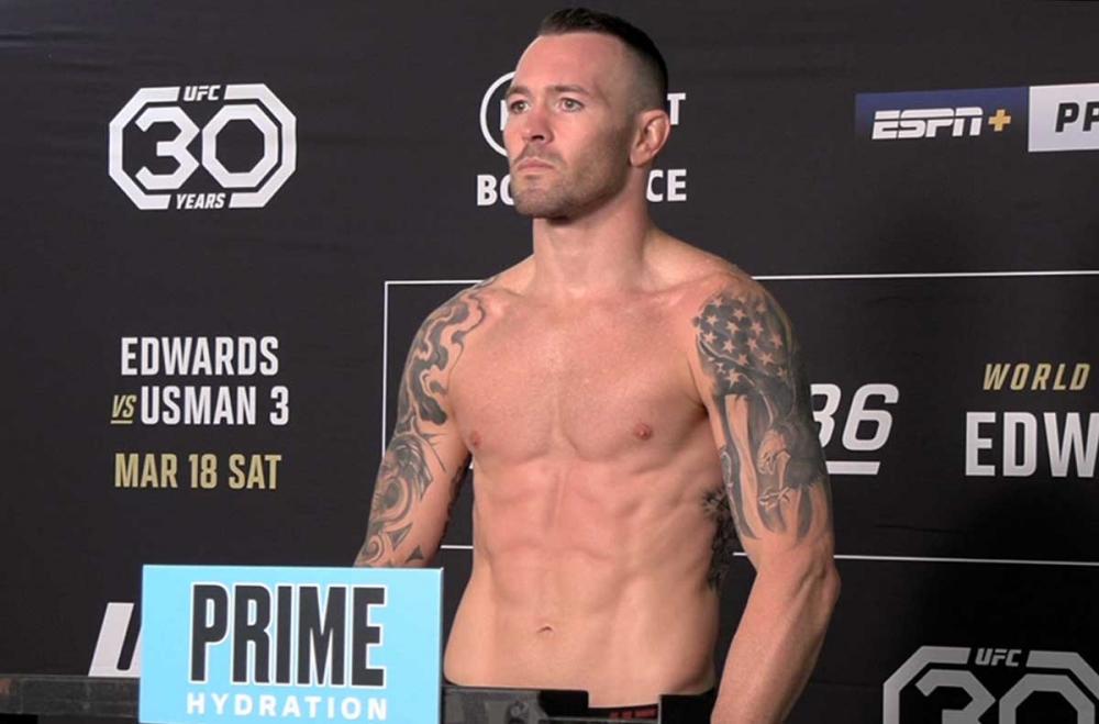 UFC 286 weigh-ins: Covington insures title fight