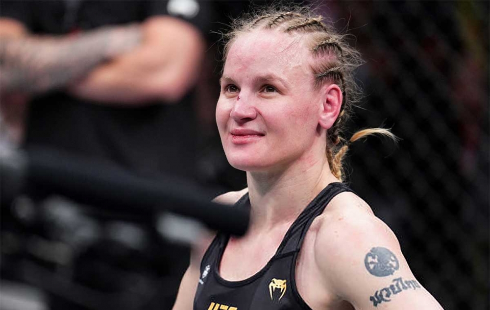 Valentina Shevchenko addressed the fans after the defeat