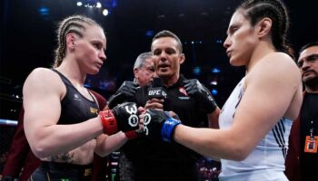 Valentina Shevchenko blamed the referee for her defeat