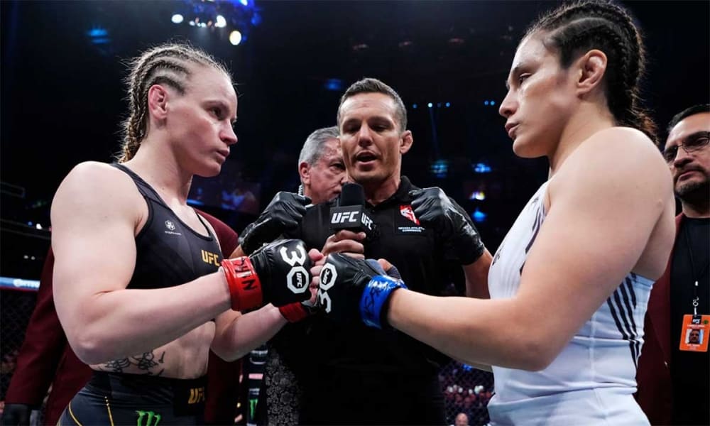 Valentina Shevchenko blamed the referee for her defeat